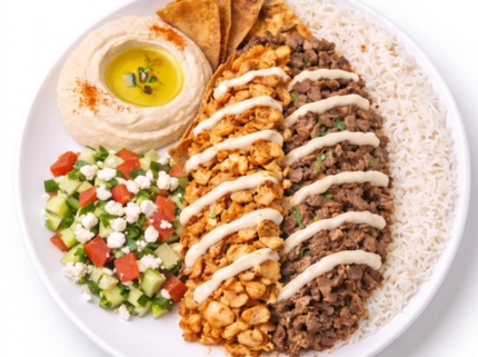 Mix shawarma plate